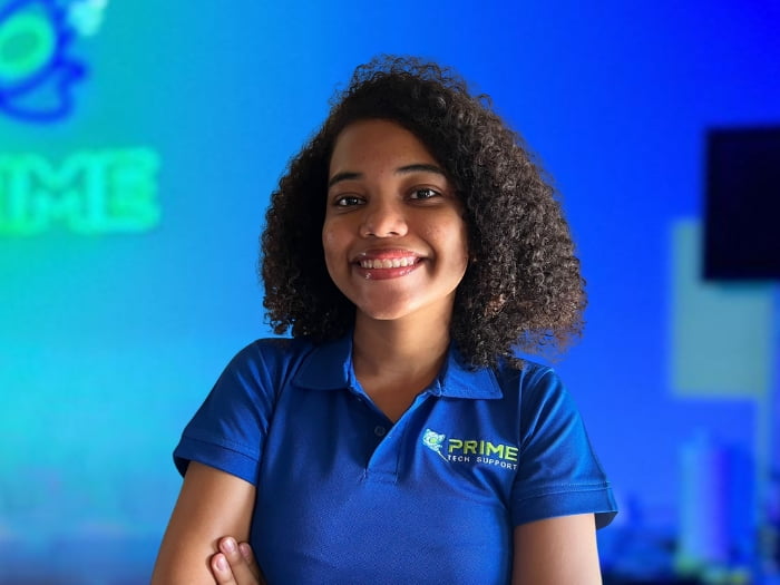 Photo of Geraldine, Accounting Specialist of Prime Tech Support.