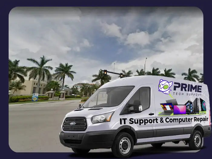 Computer Repair Services in Davie, FL - Prime Tech Support's expert technicians providing comprehensive computer repair solutions, ensuring optimal performance and smooth computing experiences for clients in Davie.