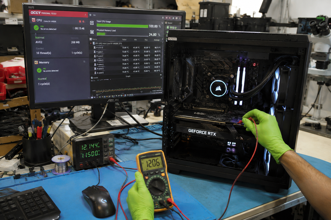 Gaming PC Passes Stress Tests but Still Crashes During Games