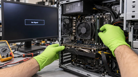 Computer Turns On but No Display: Causes, Diagnosis, and Repair
