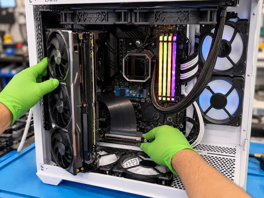 PCIe Riser Cable Problems in Gaming PCs: No Display, Crashes & GPU Detection Issues
