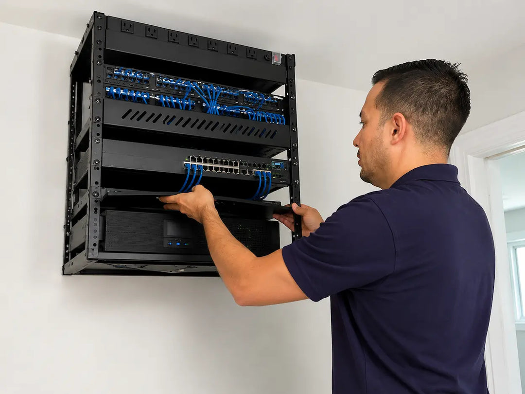 How to Design a Home Network Rack for a Smart Home