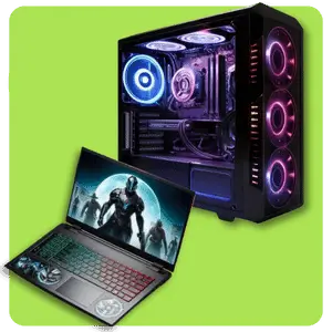 Gaming PC Repairs in Miami, laptop gaming and gaming desktop being repaired in Miami