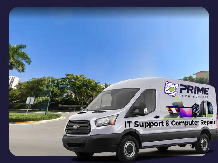 Computer Repair Services in Aventura, FL: Prime Tech Support in Aventura - A team of skilled technicians providing comprehensive computer repair solutions, catering to various hardware and software issues with top-notch expertise.