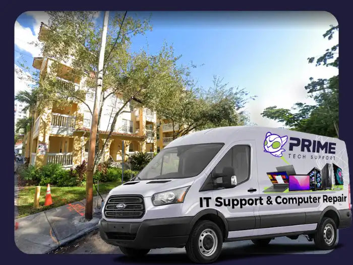 Computer Repair Services in City of Miami, FL by Prime Tech Support - Trusted professionals offering comprehensive computer repair services, resolving hardware and software issues with precision and efficiency to ensure seamless computing experiences for customers