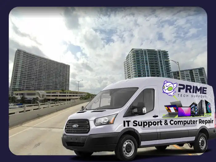 Computer Repair Services in North Bay Village, FL by Prime Tech Support - A professional team of technicians offering reliable computer repair services for residents and businesses, ensuring quick and effective solutions to various hardware and software problems.