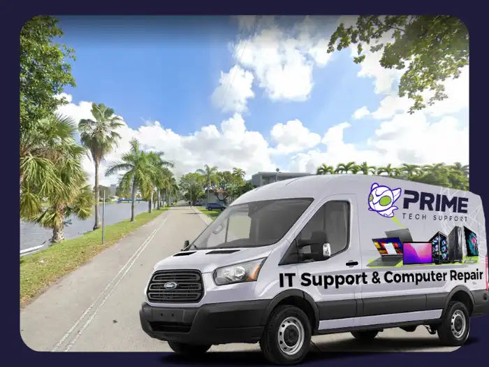 Computer Repair Services in North Miami Beach by Prime Tech Support - Trusted professionals offering comprehensive computer repair services, resolving hardware and software issues with precision and efficiency to ensure seamless computing experiences for customers