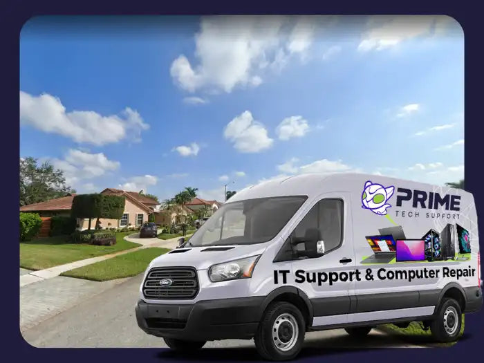 Computer Repair Services in Pembroke Pines, FL - Prime Tech Support's skilled technicians delivering efficient computer repair solutions, catering to various technical issues and ensuring reliable performance for clients in Pembroke Pines