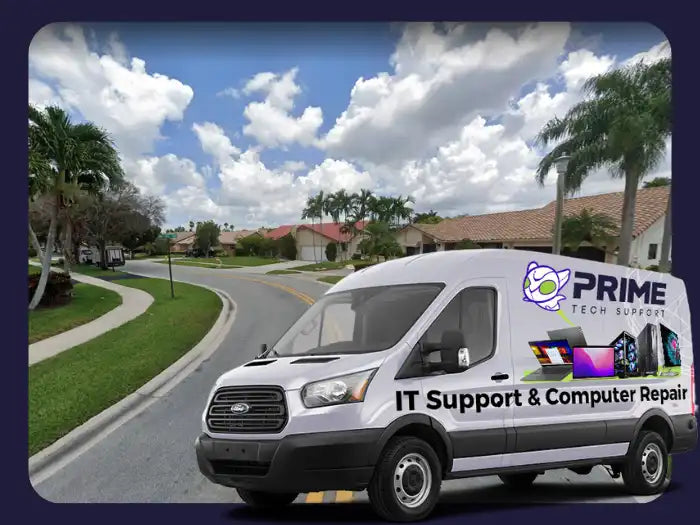 Computer Repair Services in Plantation, FL - Prime Tech Support's proficient team offering reliable computer repair solutions, ensuring smooth functioning and optimal performance for clients in the beautiful city of Plantation.