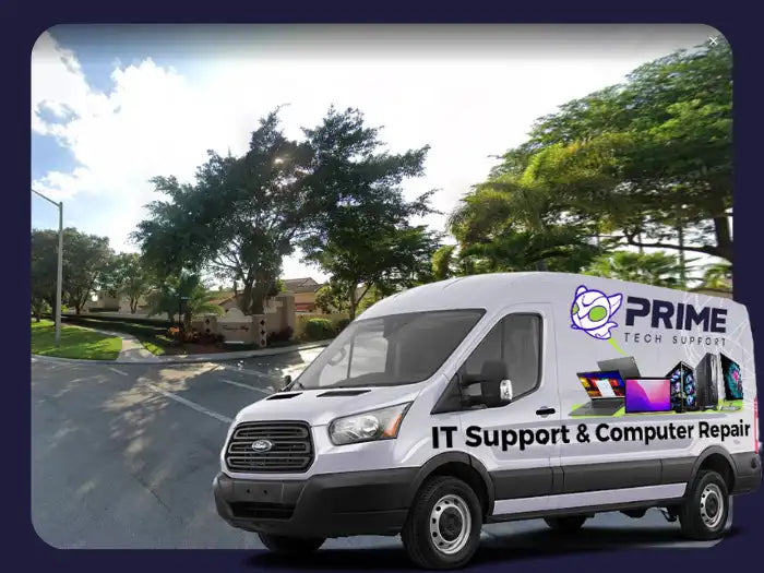 Computer Repair Services in Sunrise, FL - Prime Tech Support's expert team delivering comprehensive computer repair solutions, ensuring smooth operation and top-notch performance for clients in Sunrise